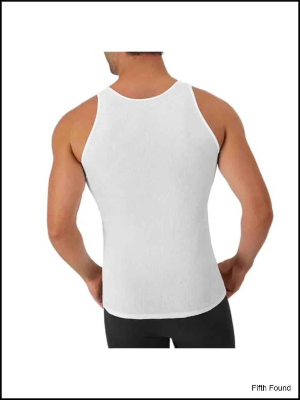 Men's Cotton Tank Undershirt 6-Pack Moisture-Wicking Breathable Sleeveless